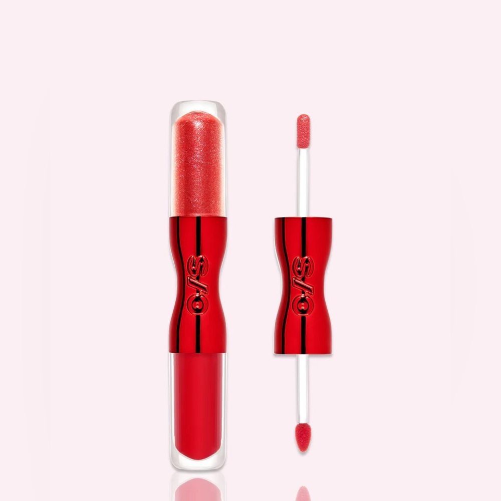 NIB ONE/SIZE Lip Snatcher Velvet Flex Cream & Cushion Gloss Lip Duo 7mL